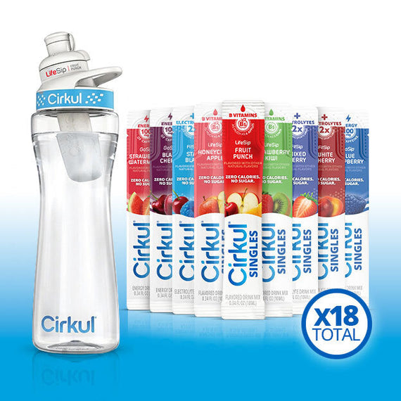 22oz. Plastic Bottle & GoSip® Black Cherry M2